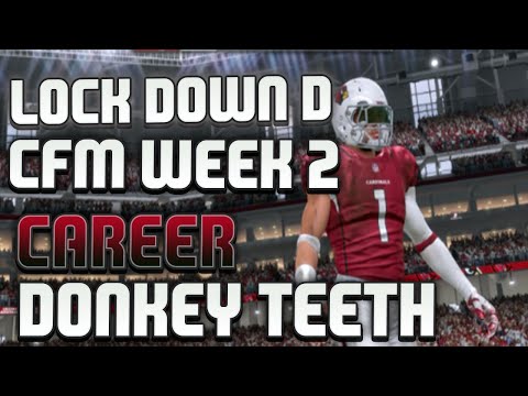 LOCKDOWN DEFENSE!  Ep. 2 | DONKEY TEETH | Madden 17 Career Mode