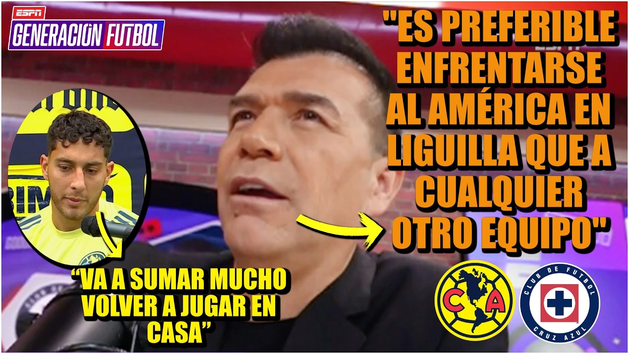 Sebastián Cáceres, TAJANTE en previa vs CRUZ AZUL: Difícil dar por muerto al AMÉRICA | Generacion F