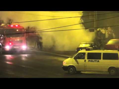 Masina incendiata in cartierul Viziru. Stiri Braila - Probraila.ro