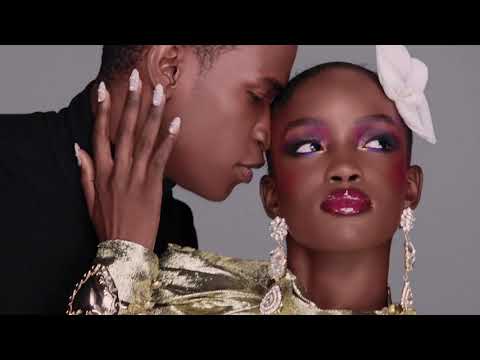 Salomon Diaz & Maty Fall Diba in Dark Star Mascara - Directed by Steven Meisel