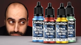 Vallejo TRUE METALLIC METAL - Exclusive FIRST LOOK and Basic Techniques