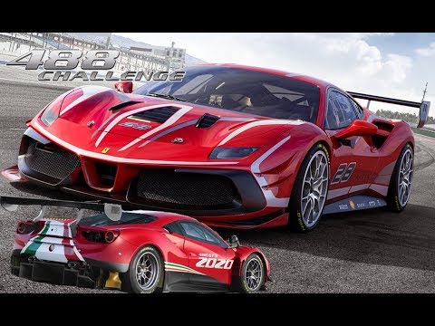2020 Ferrari 488 GT3 EVO and 488 Challenge Evo