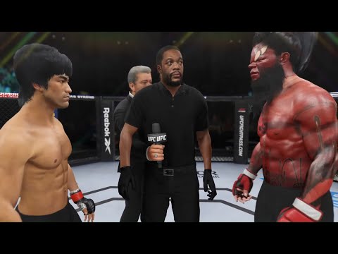 UFC 4 | Bruce Lee vs. Bloody Horn (EA sports UFC 4)