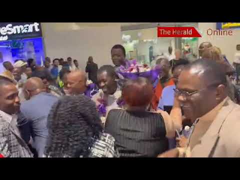 UMC welcomed the incoming Bishop Rev Dr Gift Machinga at RGM International Airport