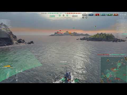 Fletcher T9 US DD | 7 Kills, 2.7 Base XP, 181k Damage | World of Warships