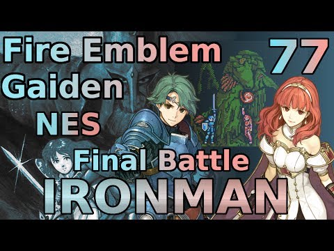 THE GRAND FINALE : Duma's Demise -  Fire Emblem Gaiden BLIND IRONMAN Lets Play - #77