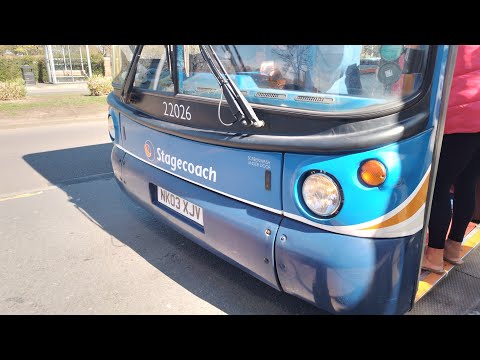 Onboard Stagecoach Stocktons 22026 NK03 XJV 34 To Middlesbrough M.A.N. ALX 300