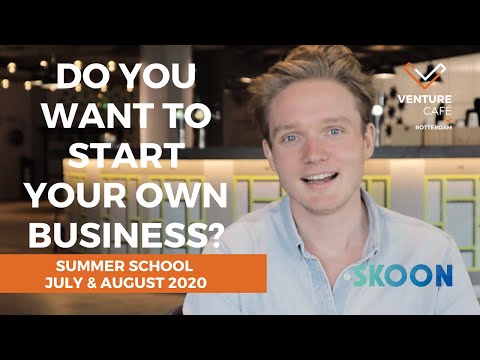 Build a business from A to Z this summer with “Venture School” (with Peter Paul founder of Skoon)