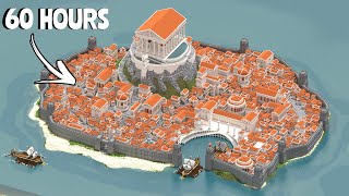 [4K] Minecraft Greek Ancient City Project - 60 Hours Timelapse + Download