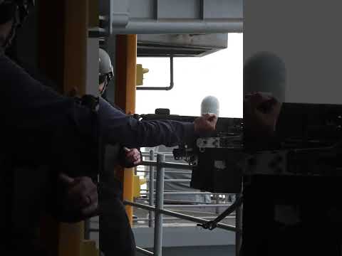 Weapons qualifications aboard USS George H.W. Bush