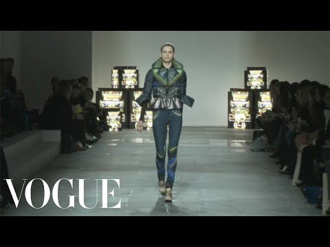 Peter Pilotto Ready to Wear 2012 Vogue Fashion Week Runway Show