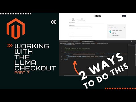 The Luma theme checkout in Magento 2 - Frontend development tutorial
