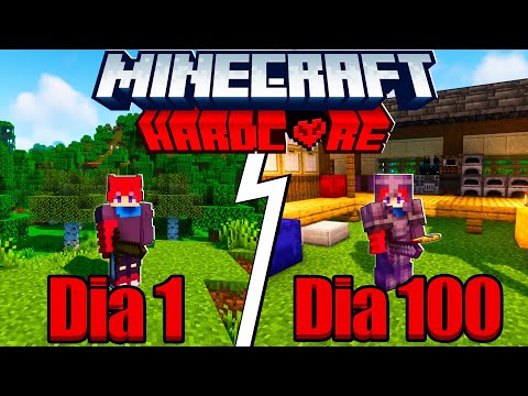 SOBREVIVI 100 DIAS NO MINECRAFT HARDCORE TRYHARD - O FILME