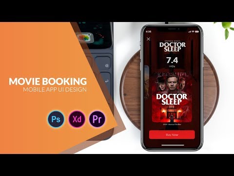 Mobile App UI Design Concept | Movie Booking