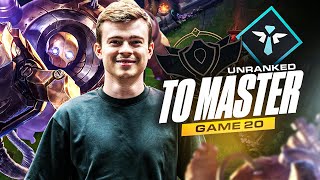 20 - BLITZCRANK SUPPORT AIMBOT ACTIVÉ - UNRANKED TO MASTER HARD MODE