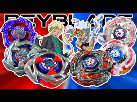 DRAKE/DRAGOON BEYS vs L-DRAGO BEYS | Khrome VS Ryuga | CROSSGEN | BEYBLADE X vs METAL FIGHT BEYBLADE