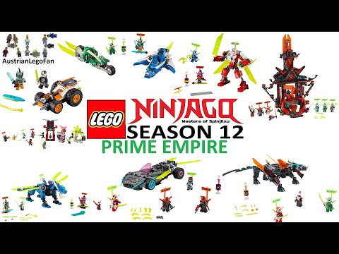 LEGO Ninjago Season 12 Prime Empire Compilation of all Sets