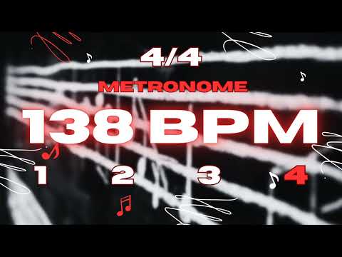 138 BPM - 4/4 Metronome