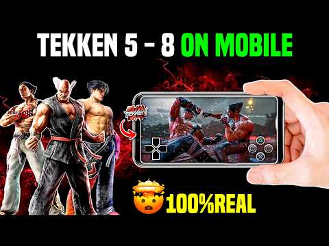 How to Download TEKKEN 5, 6, 7 & 8 on Android in 2025! (Full Setup with PPSSPP & AetherSX2)🔥