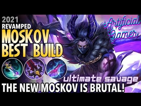 Moskov Mobile Legends  - Global Rank Moskov - Best builds 2021 -  Artificial Gamer
