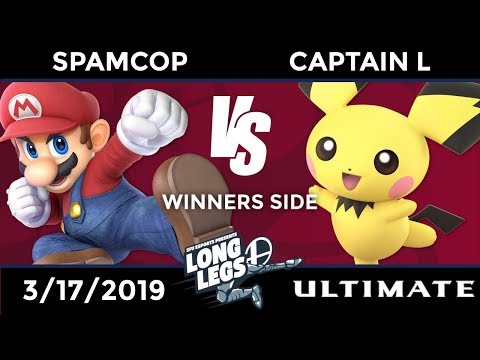 Long Legs Ultimate: Pools - Spamcop (Mario) vs TGS|Captain L (Pichu)