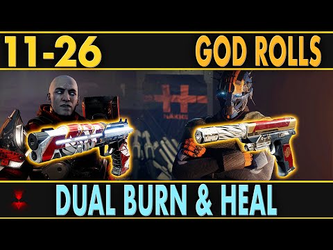 Zavala & Banshee have TWO AMAZING SIDEARM GOD ROLLS
