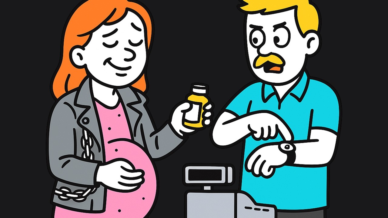 Покупательница Буквально Прорвалась Через Входные Двери, Чтобы Её Обслужил?