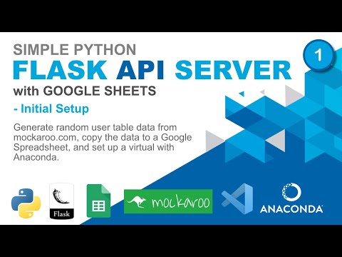 Simple Python Flask Api With Google Sheets 01 Initial Setup