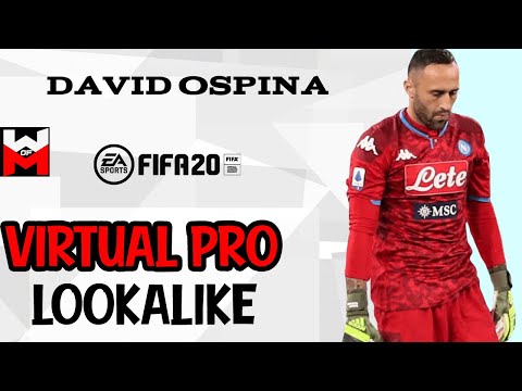 FIFA 20 | VIRTUAL PRO LOOKALIKE TUTORIAL - David Ospina
