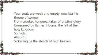 Immolation - Stench of High Heaven Lyrics