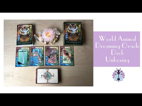 World Animal Dreaming Oracle Deck Unboxing and First Impressions