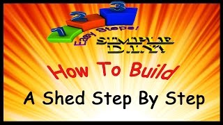 preview picture of video 'How To Build A Shed Step By Step'