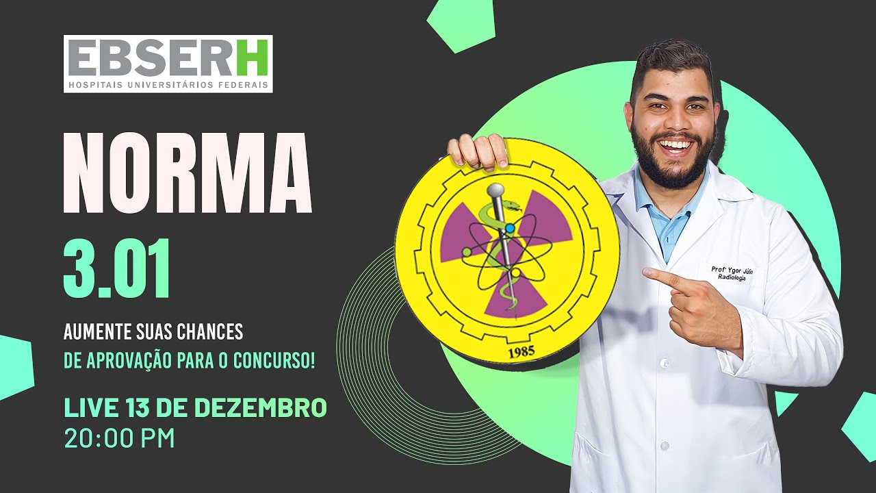 🔴 LIVE - NORMA CNEN 3.01 | Radiologando