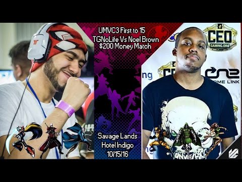 Noel Brown vs TG NoLife - UMVC3 $200 Money Match Ft15