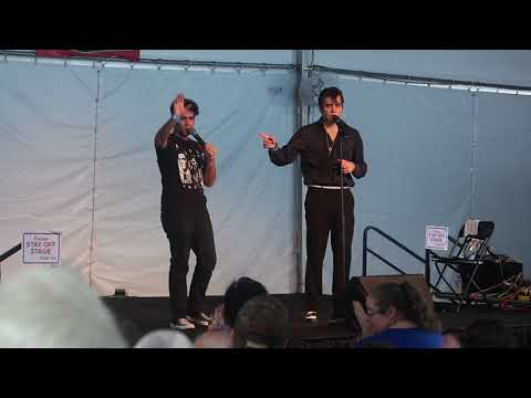 Jacob Roman & Taylor Rodriguez sing 'Rip It Up' Elvis Week 2017