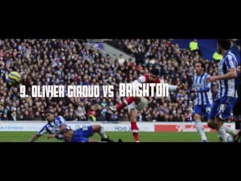 Arsenal 2012/13: Top 10 Goals