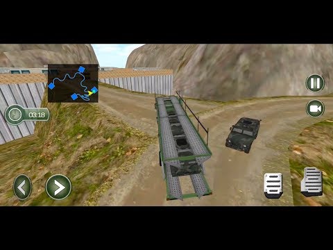 OffRoad US Army Transport Sim #4 - Android/iOS Gameplay