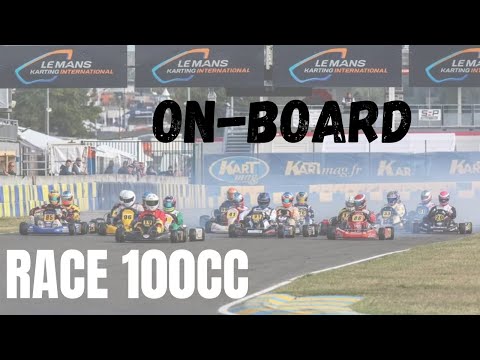 F20.000 Le Mans 2019 ON BOARD Race F100  KFA Kart 100cc Karting vintage Jollykart Sirio