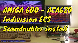 Indivision ECS Scandoubler in AMIGA 600