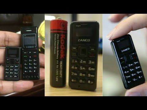 Zanco Tiny T1 is World’s Smallest Mobile Phone Priced at $40