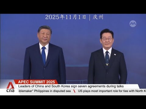 APEC summit: Leaders of China and South Korea sign 7 agreements during talks