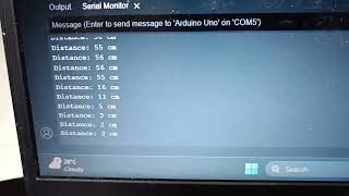 Download the video "Ultrasonic sensor in arduino"
