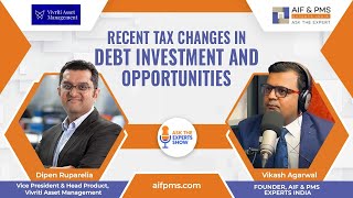 Recent Tax Changes In Debt Investments and Opportunities @vivritiassetmanagement