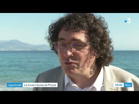 The grave of Alfred Agostinelli, Marcel Proust's lover, in a wasteland in Nice