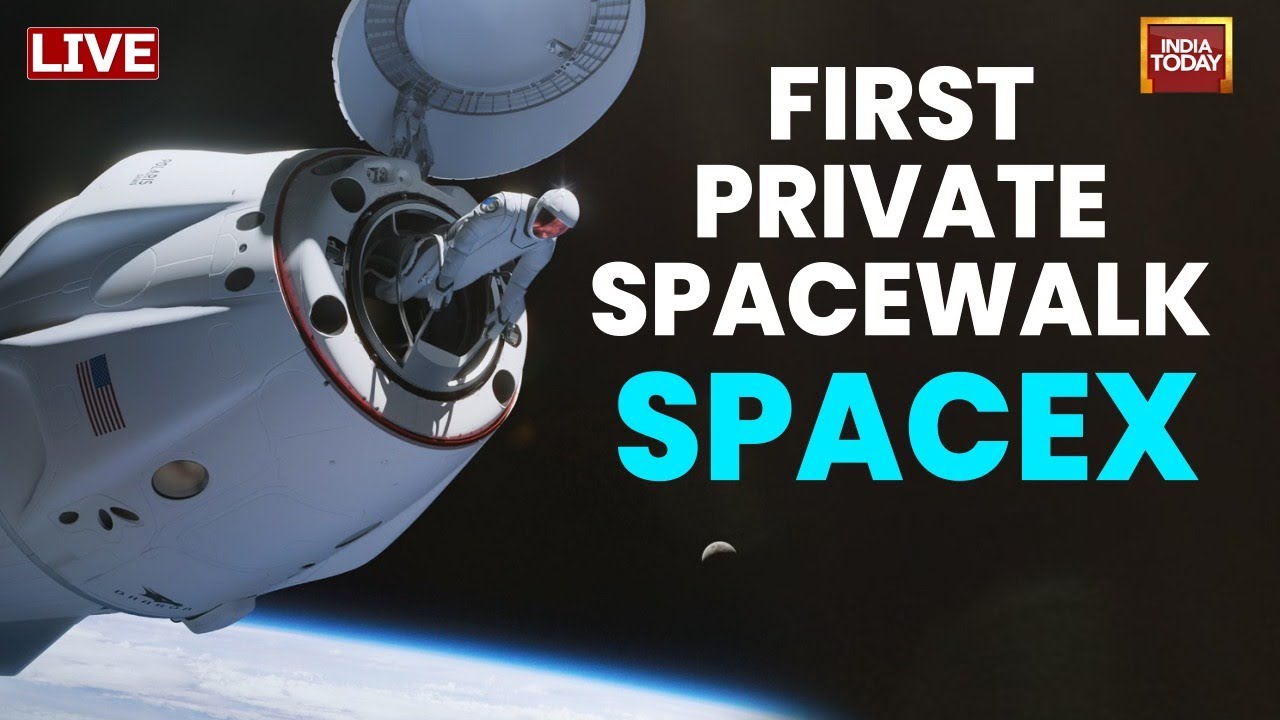 SapceX LIVE: Two Polaris Dawn Astronauts Conduct World's First Private Spacewalk | Space Video LIVE