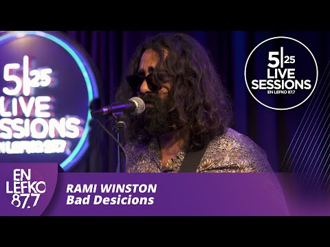 525 Live Sessions: Rami Winston - Bad Desicions | En Lefko 87.7