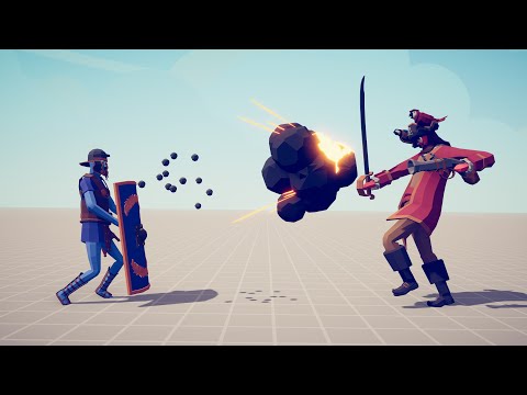 SUPER CAPTAIN vs EVERY UNIT - Totally Accurate Battle Simulator TABS