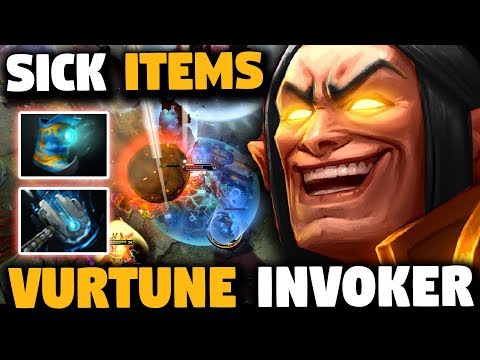 THIS IS WHY THEY CALLED VURTUNE IS A LEGENDARY INVOKER | EPIC GAMEPLAY Dota 2 Invoker
