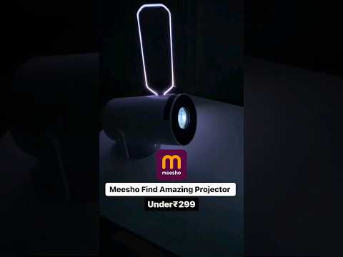 meesho find amazing projector under 299 #viralshorts #trending #shorts