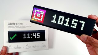 Video thumbnail for LaMetric Time Smart WIFI Clock Unboxing and Review | Expensive Price But Is It Worth It? by Geek Street
